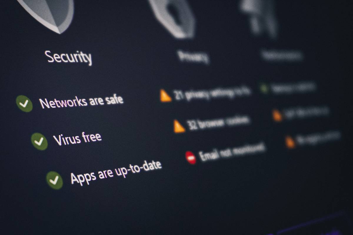 Vulnerability scanning tools analyzing network traffic and highlighting security gaps in an industrial control system dashboard